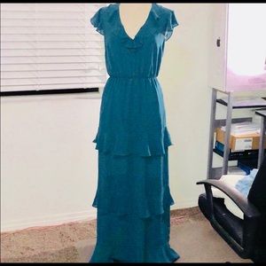 Tiered maxi dress